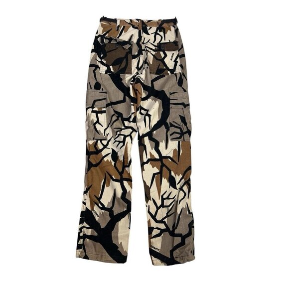 Vtg Camo Cargos Pants Mens Small Rare Predator USA Made Streetwear 28x31 - Picture 9 of 15